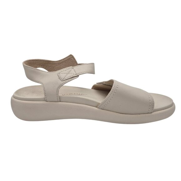 Vionic Women’s Awaken Rx Recovery Sandals Size 9 Wide Cream  Arch Support (167) - Picture 4 of 9